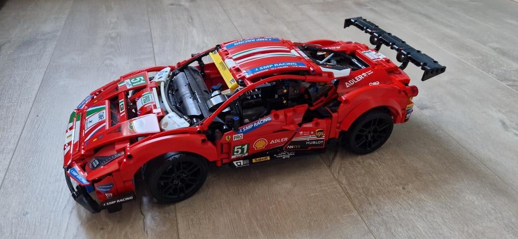 Lego Technic 488 GTE, Ophalen, Zo goed als nieuw