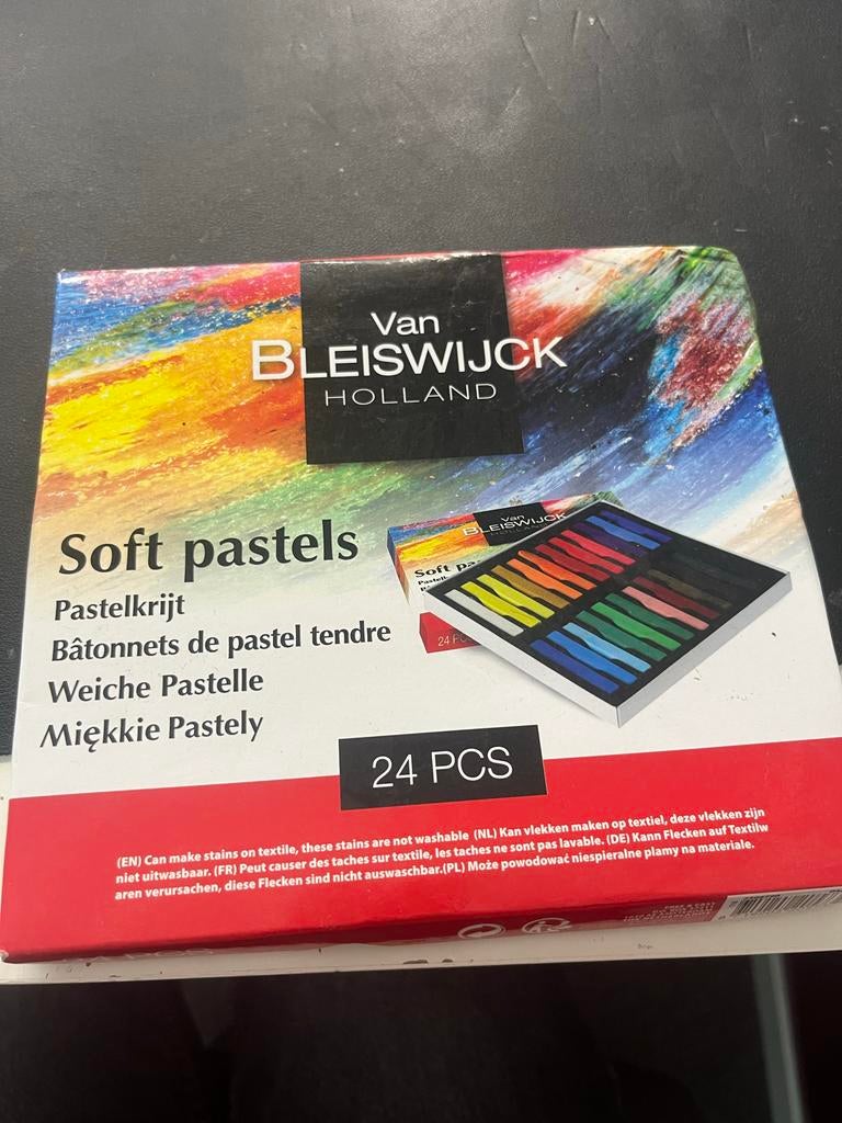 Pastel Krijtjes Van Bleiswijck - 23 stuks, Hobby en Vrije tijd, Ophalen of Verzenden, Zo goed als nieuw, Overige typen