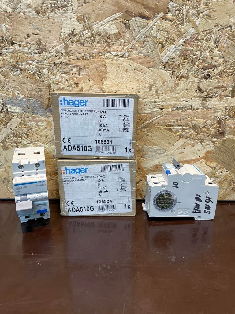 Hager aardlekautomaat ADA510G, Ophalen, Zo goed als nieuw, Overige typen