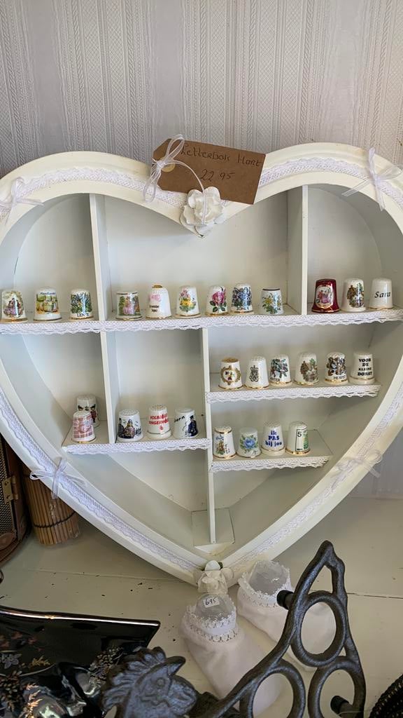 Mooie letterbak hart brocante, Huis en Inrichting, Ophalen of Verzenden, Zo goed als nieuw