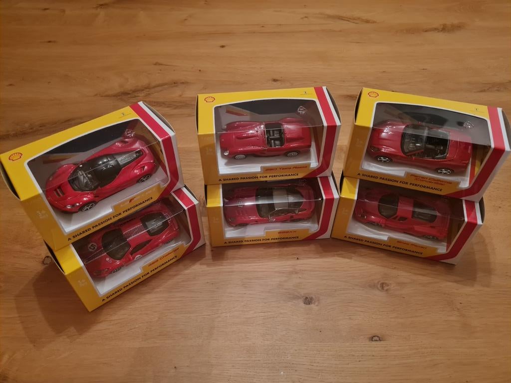Shell V-Power Ferrari complete set 2016, Ophalen, Nieuw, Auto, Overige merken