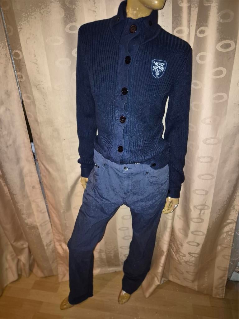 Hugo Boss broek blauw maat 34/34, Kleding | Heren, Broeken en Pantalons, Blauw, Nieuw, Overige maten, Ophalen of Verzenden