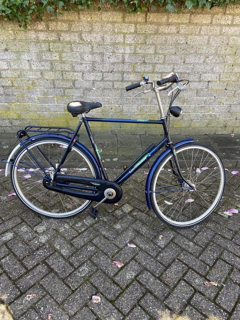 Herenfiets Locomotief, Fietsen en Brommers, Gebruikt, Versnellingen, 57 tot 61 cm, Ophalen