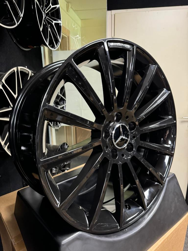 19 inch velgen voor Mercedes AMG look 5x112 A B C CLA KLASSE, 19 inch, Velg(en), Nieuw, Ophalen of Verzenden