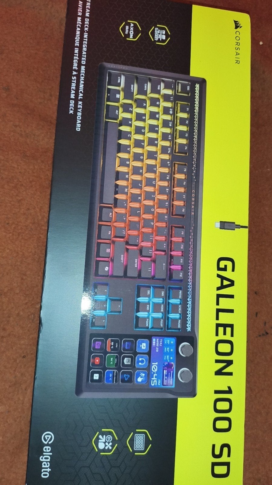 Corsair Galleon 100 SD Mechanisch Gaming Toetsenbord, Computers en Software, Toetsenborden, Gaming toetsenbord, Nieuw, Ophalen of Verzenden