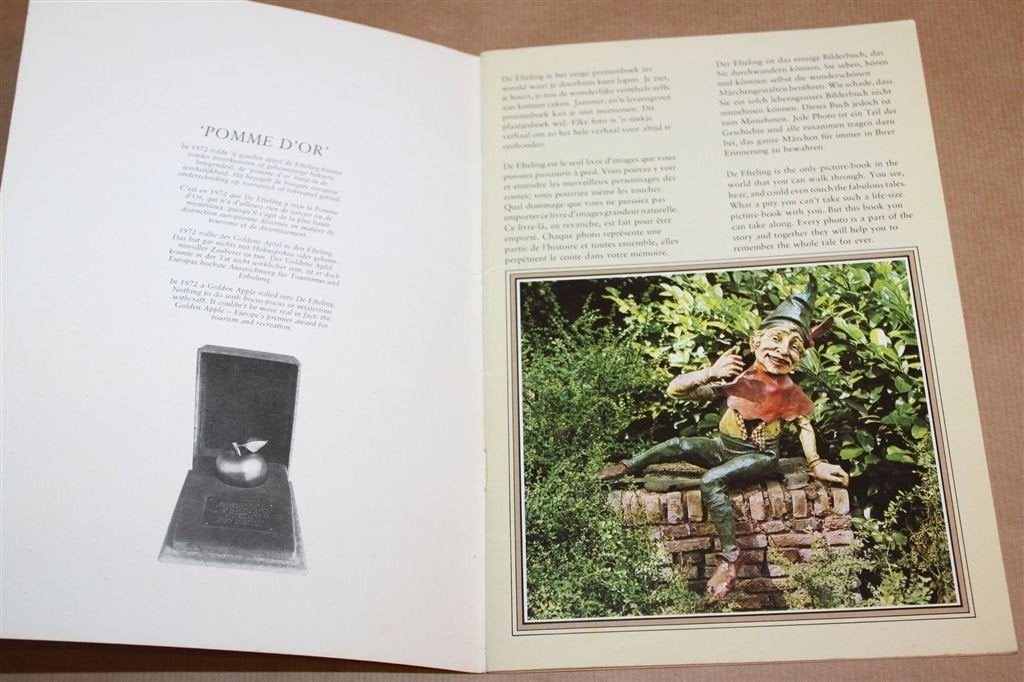 De Efteling — Vinage Fotoboekje 1980 met Kleurenfotos, Gebruikt, -, -, Ophalen of Verzenden