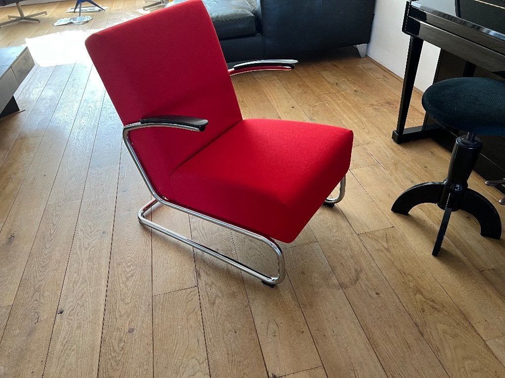 Dutch Originals Gispen fauteuil, Huis en Inrichting, Ophalen, Minder dan 75 cm, Design, Zo goed als nieuw