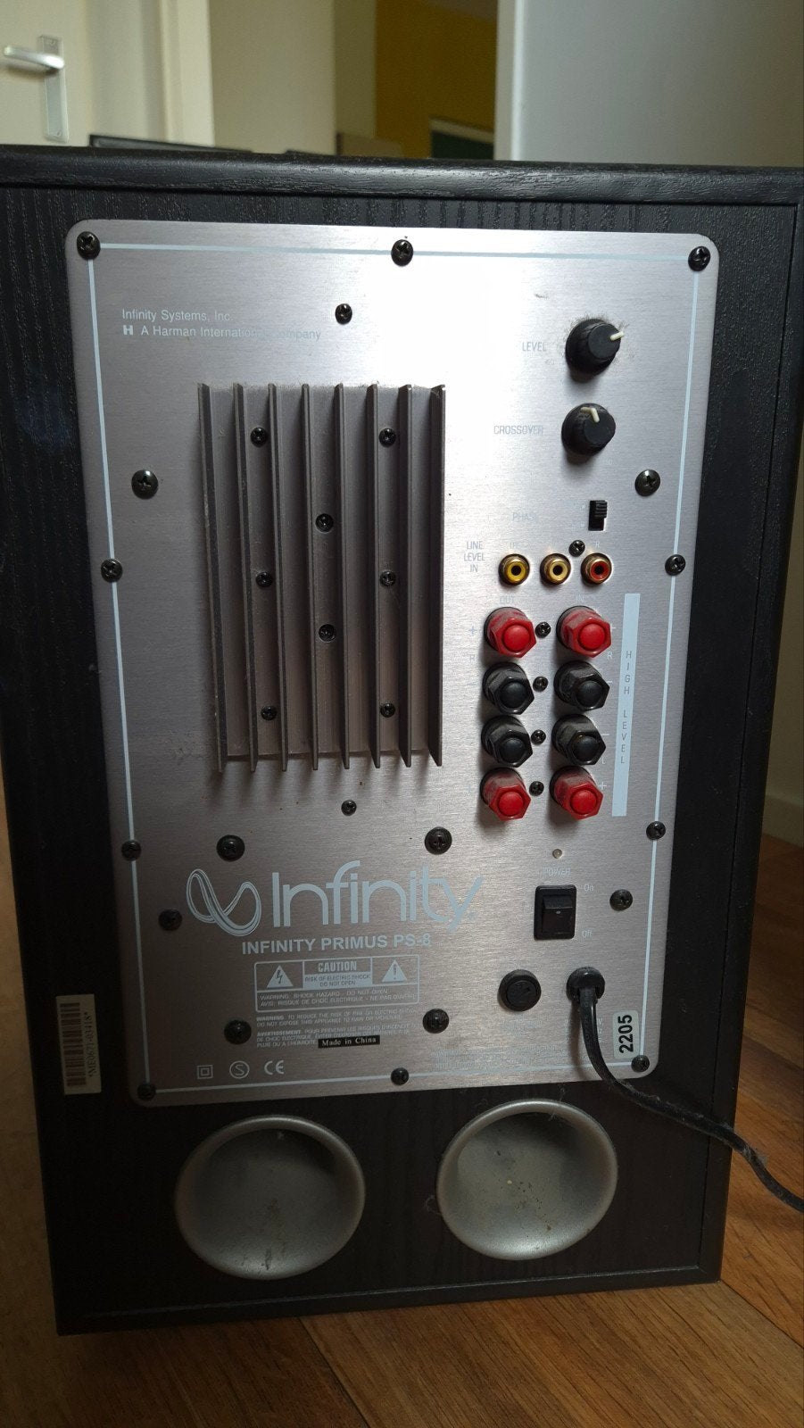 Infinity Primus 5.1 Surround Set met Subwoofer, Ophalen, Gebruikt, Surroundset, Geschikt voor surround/home cinema