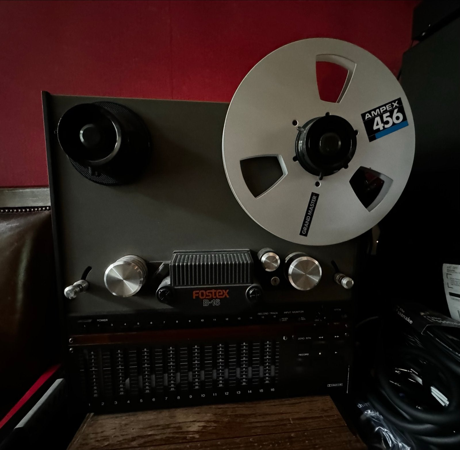 Fostex B-16 Bandrecorder, Ophalen, Bandrecorder