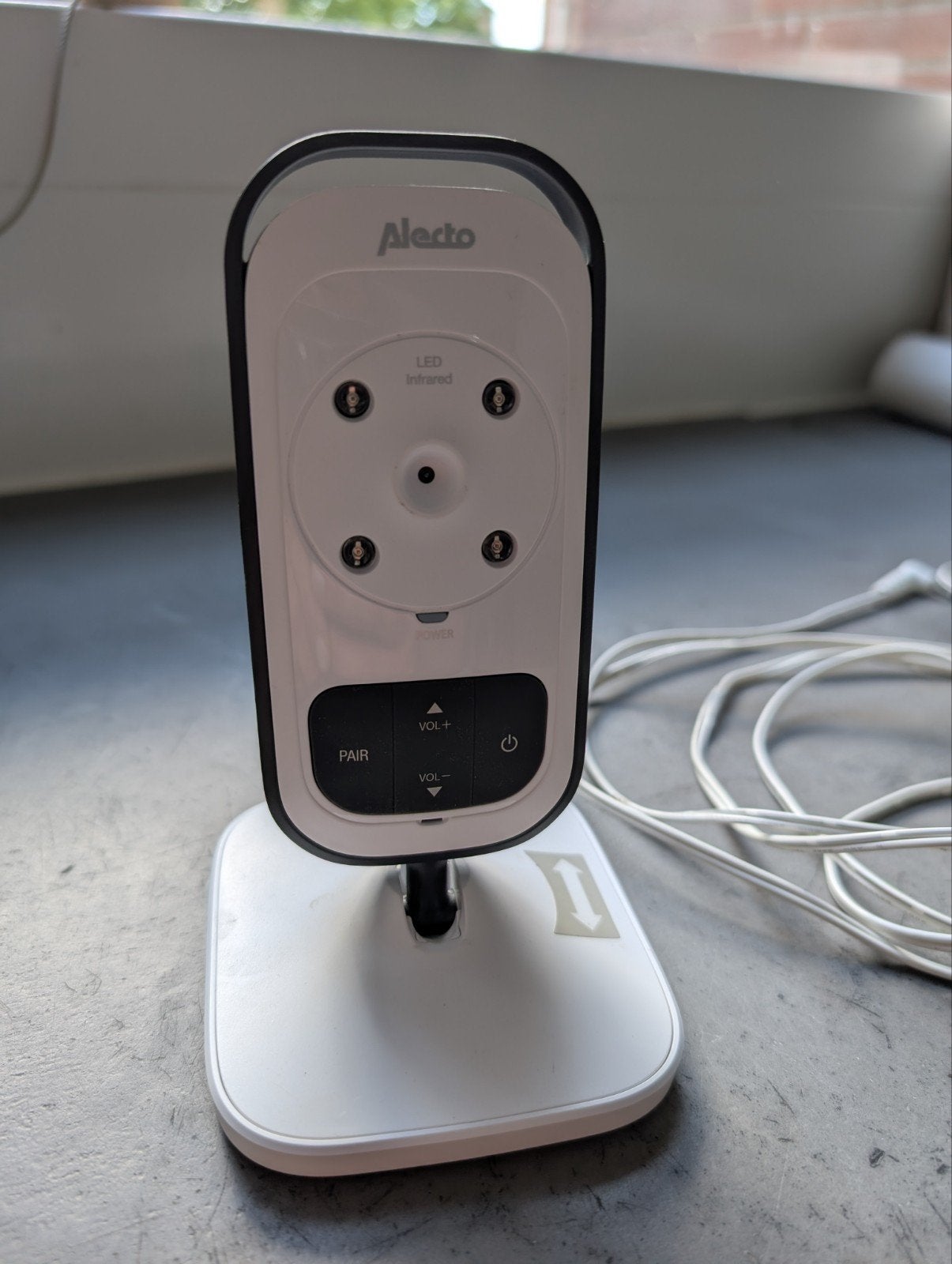 Alecto DVM-75C baby unit, Kinderen en Baby's, Babyfoons, Ophalen of Verzenden, Zo goed als nieuw, 250 meter of meer
