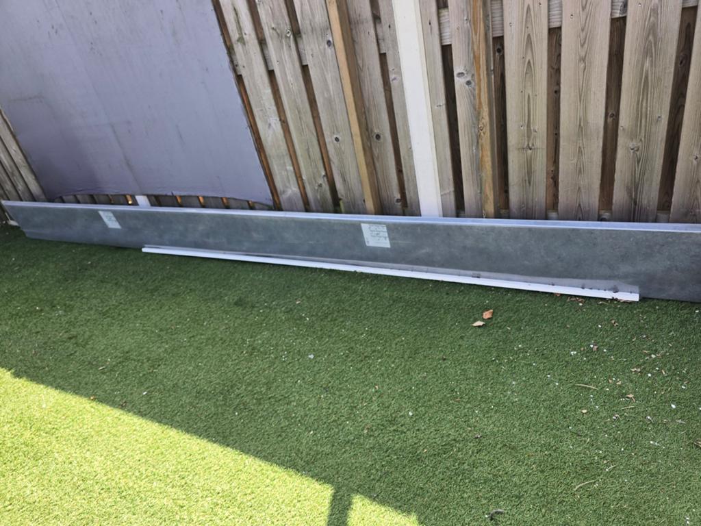 Vensterbank 6 meter nieuw grijs hardsteen look, Ophalen, Nieuw, Minder dan 3 meter, 1 tot 2 meter
