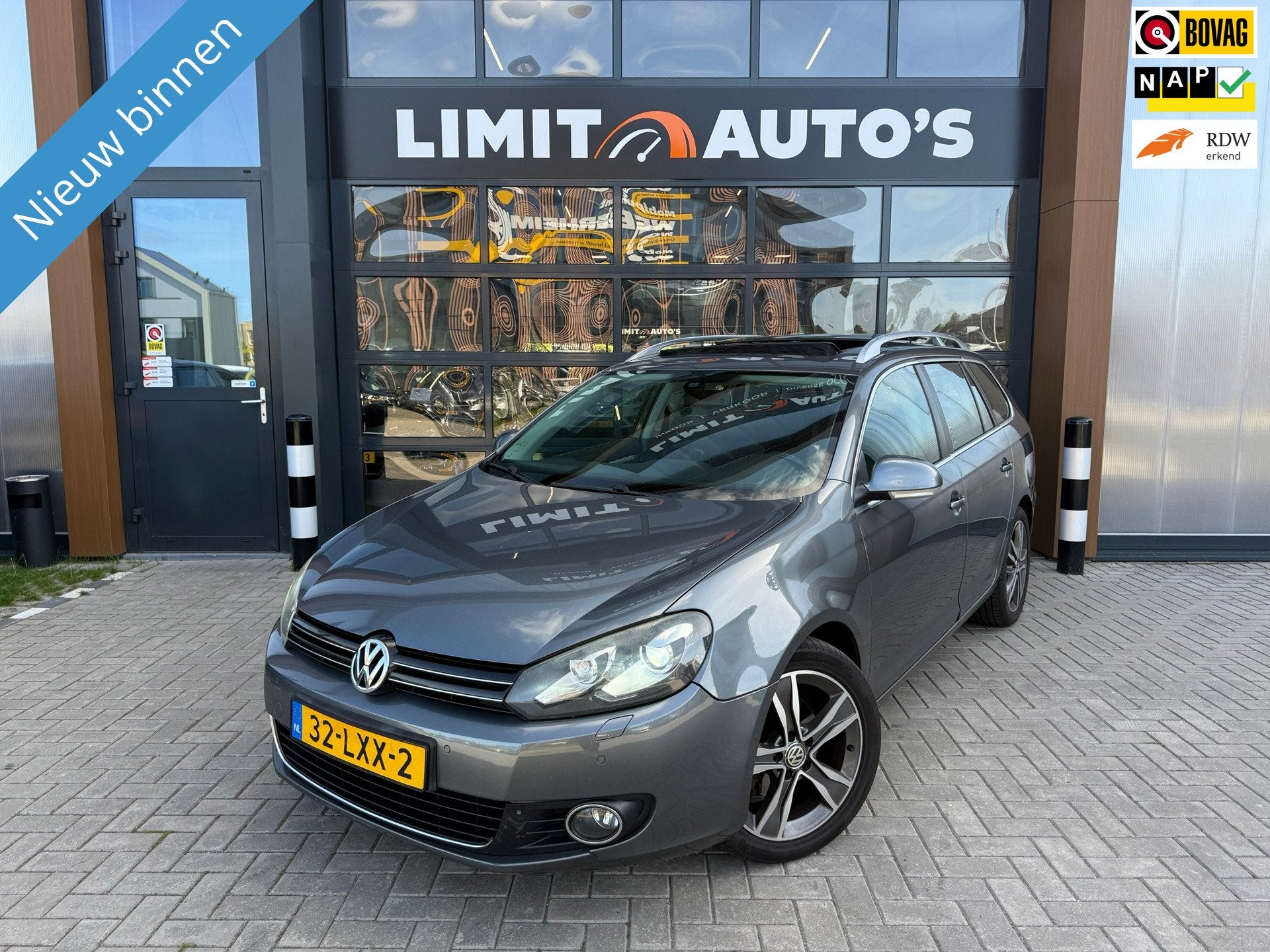 Volkswagen Golf Variant 1.4 TSI Highline/Aut/Pano/Xenon/Clim, Auto's, Euro 5, Gebruikt, 4 cilinders, Alcantara