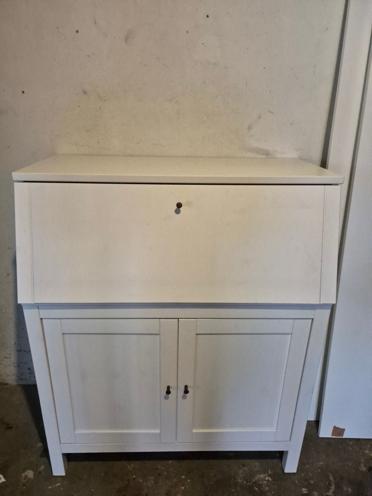 IKEA HEMNES secretaire makeup tafel met opbergruimte wit, Huis en Inrichting, Kasten | Secretaires, Ophalen, Gebruikt, Klassiek, Landelijk