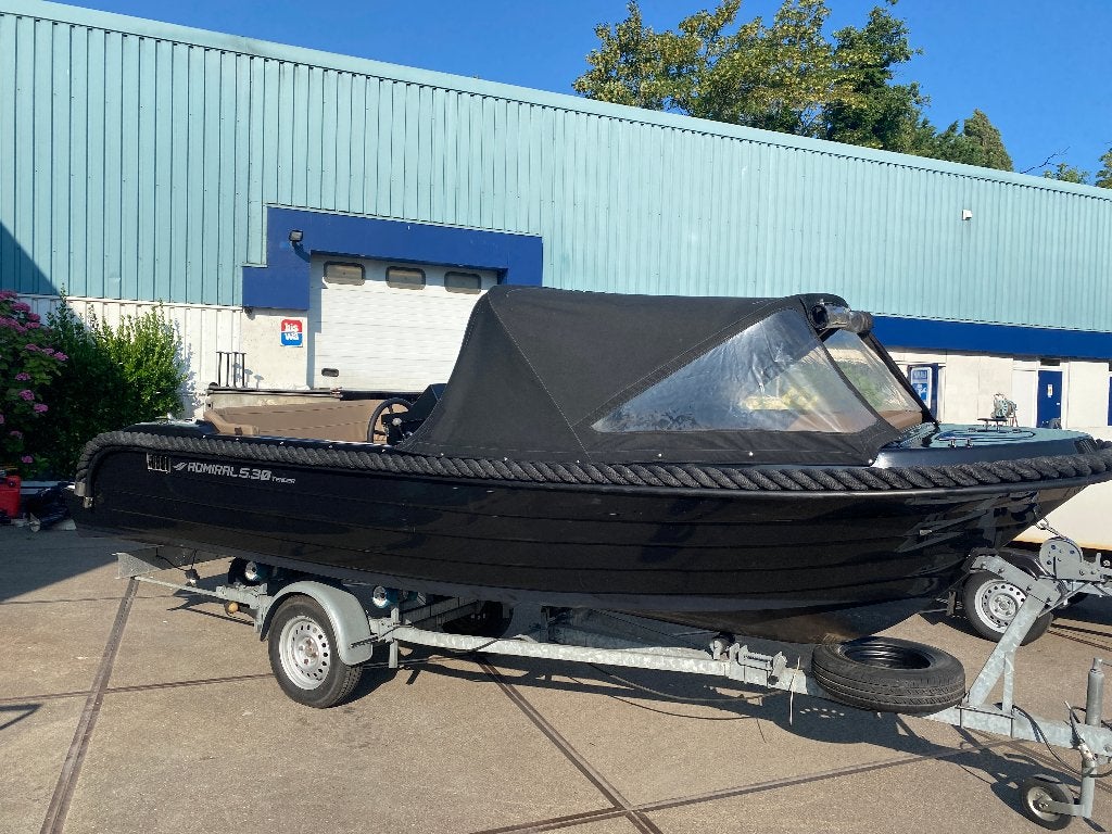 Admiral 530 + Suzuki DF15 set uit 2019, Ophalen, Gebruikt, Rondzit, Admiral