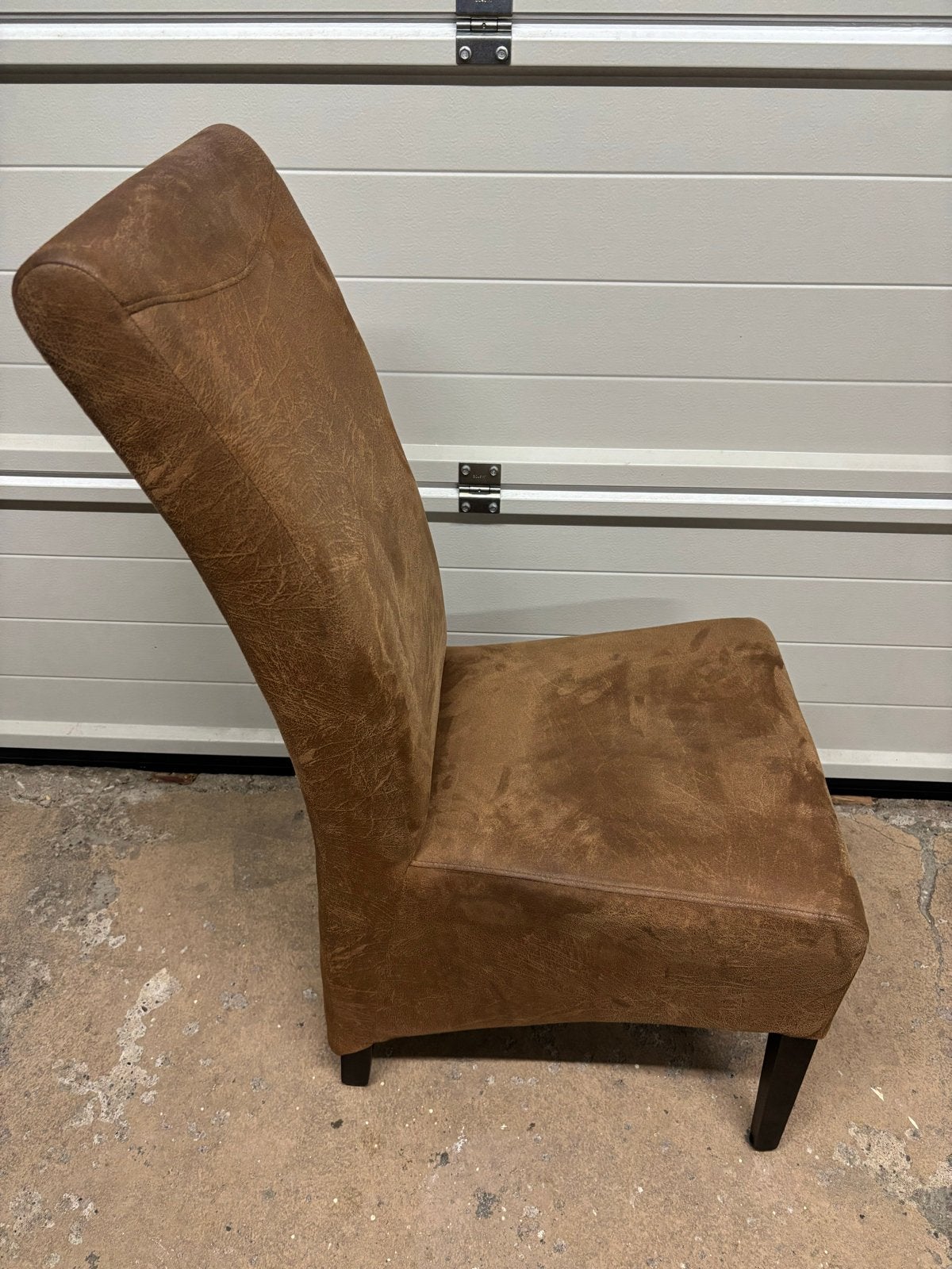 eetkamerstoelen, Huis en Inrichting, Stoelen, Ophalen, Gebruikt, Bruin, Vijf, Zes of meer stoelen