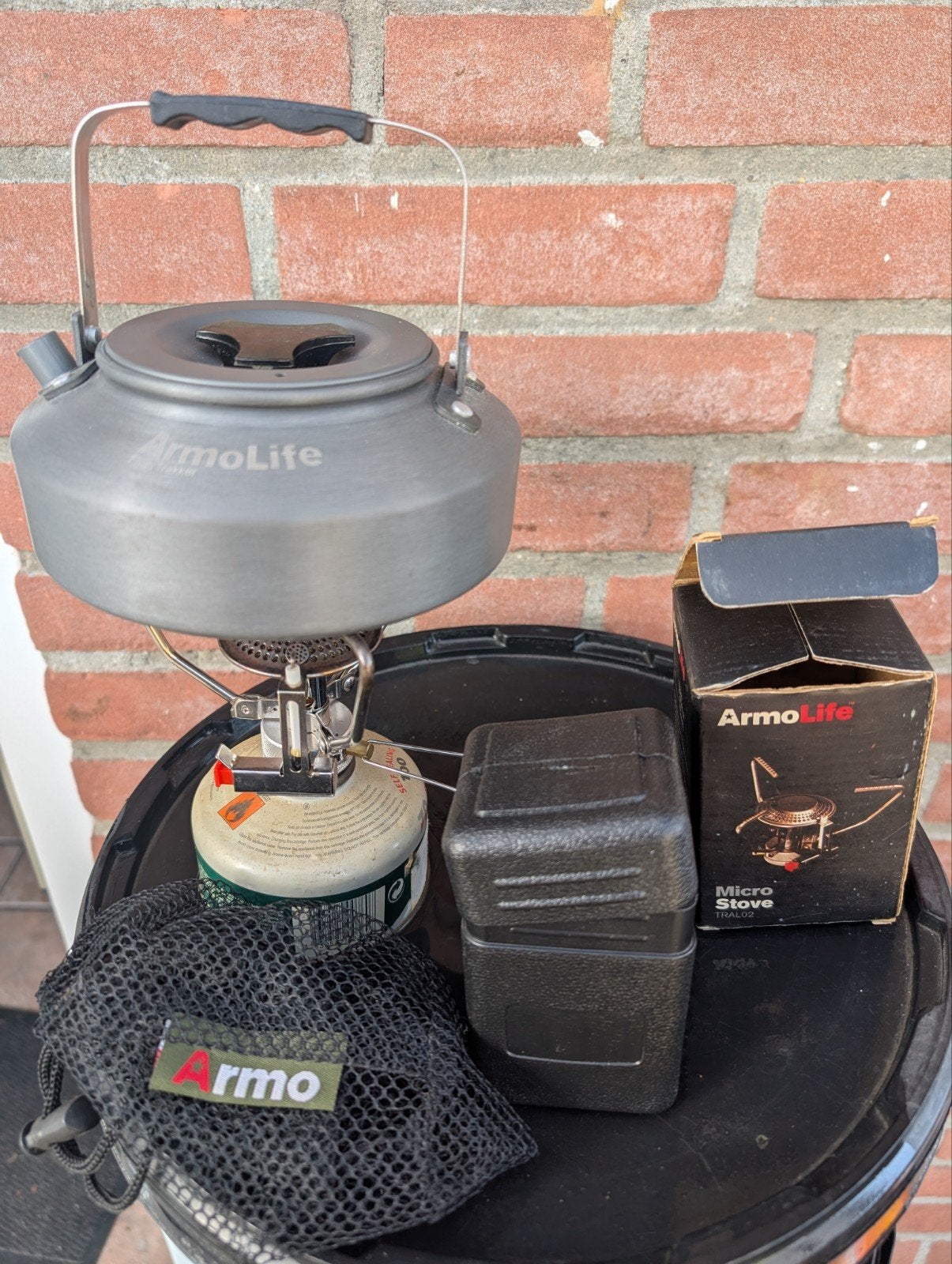 trakker brander en ketel, Ophalen of Verzenden