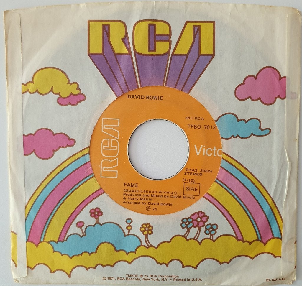 David Bowie - Space Odditty / Fame, Gebruikt, Verzenden, 7 inch, Pop