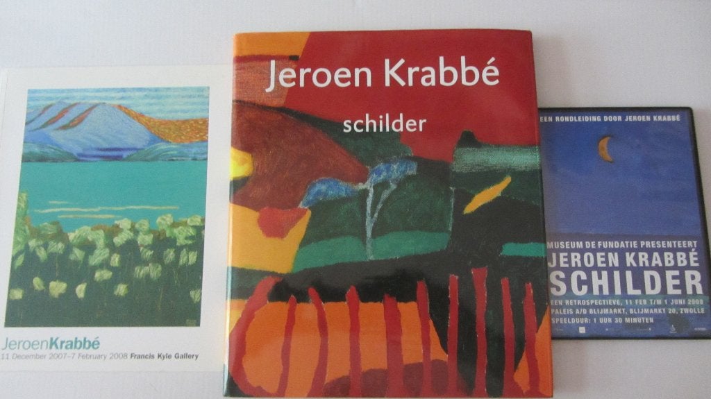 Jeroen Krabbé    boek + dvd, Boeken, Kunst en Cultuur | Beeldend, Ophalen of Verzenden, Zo goed als nieuw