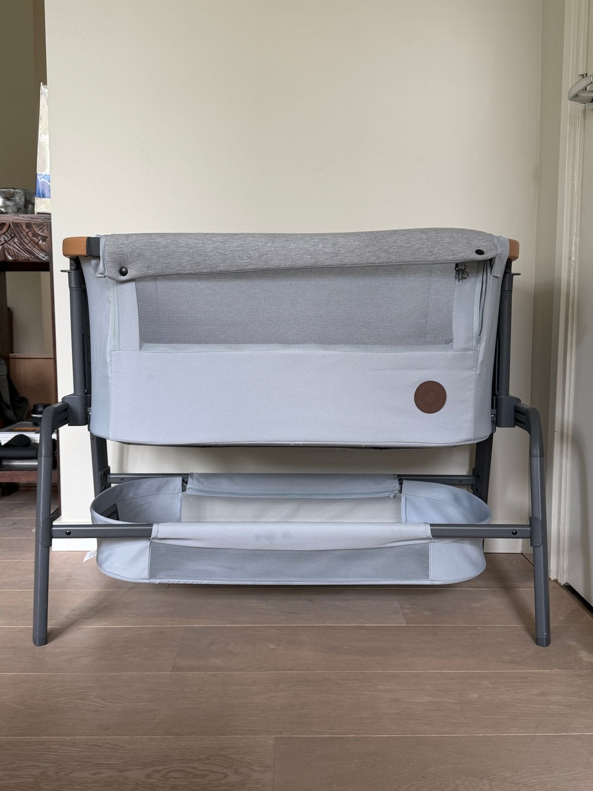 Maxi-Cosi Iora co-sleeper + Cliplock + reistas, Ophalen, Zo goed als nieuw, Wieg