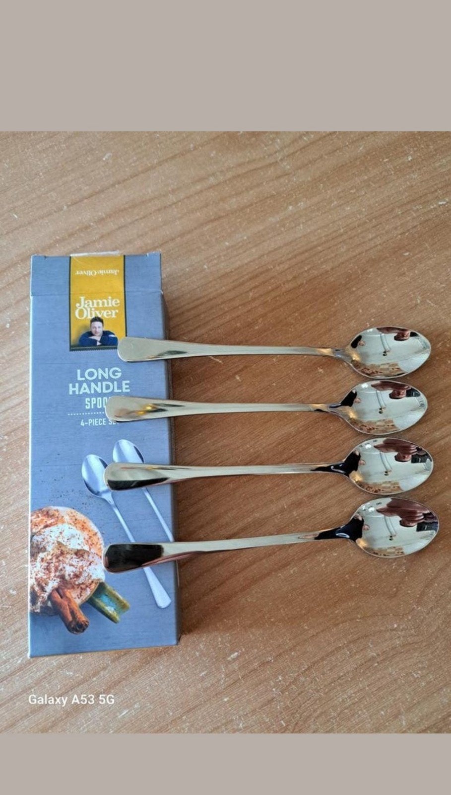 Jamie Oliver Lange Lepels - 4-delige set, Ophalen of Verzenden, Nieuw, Rvs of Chroom