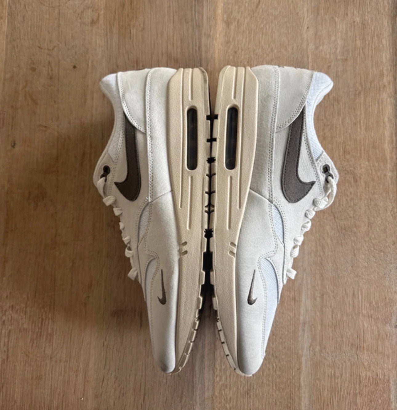 Nike Air Max 1 Ironstone 47,5 Eu, Kleding | Heren, Overige kleuren, Ophalen of Verzenden, Sneakers of Gympen, Zo goed als nieuw