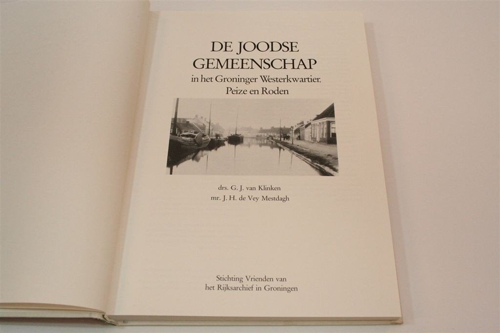 Joodse Gemeenschap Groningen, Peize & Roden, Boeken, Ophalen of Verzenden, Gelezen