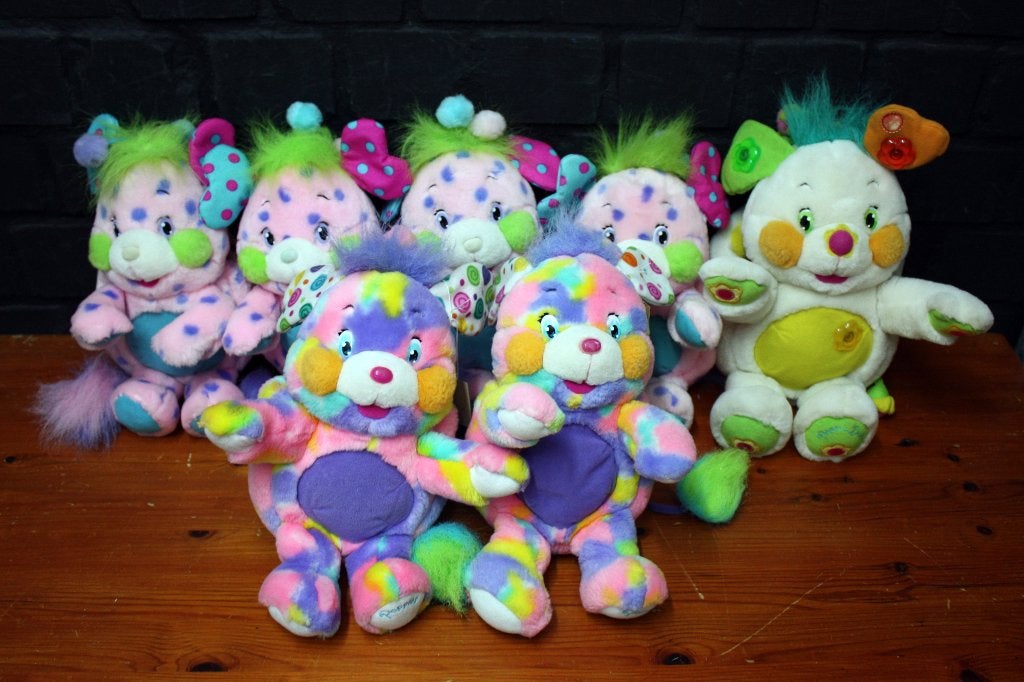 Popples vintage Popple Lansay Poppels, Gebruikt, Overige merken, Overige typen, Middelgroot (20 tot 80 cm)