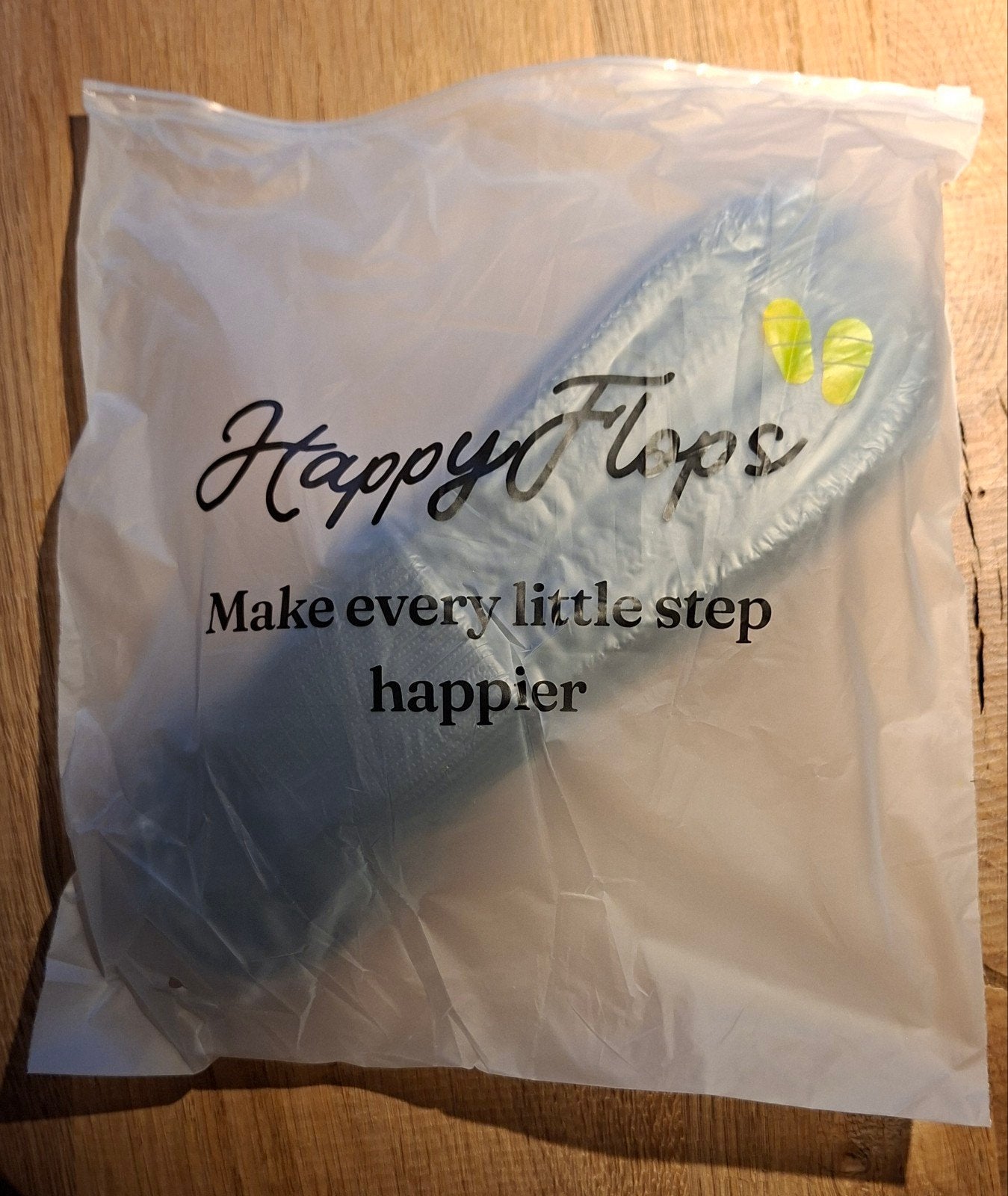 Happy Flops Slippers - Maat 38/39 - Nieuw in verpakking, Slippers, Zwart, Nieuw, Ophalen of Verzenden