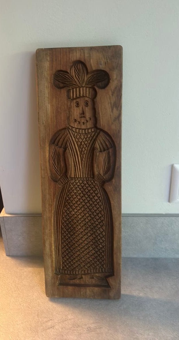 Oude houten speculaasplank, Ophalen of Verzenden