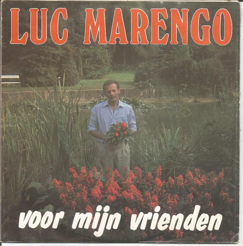 Luc Marengo – Voor Mijn Vrienden, Fotohoes, 7 inch, 1980 - 1989, Ophalen of Verzenden