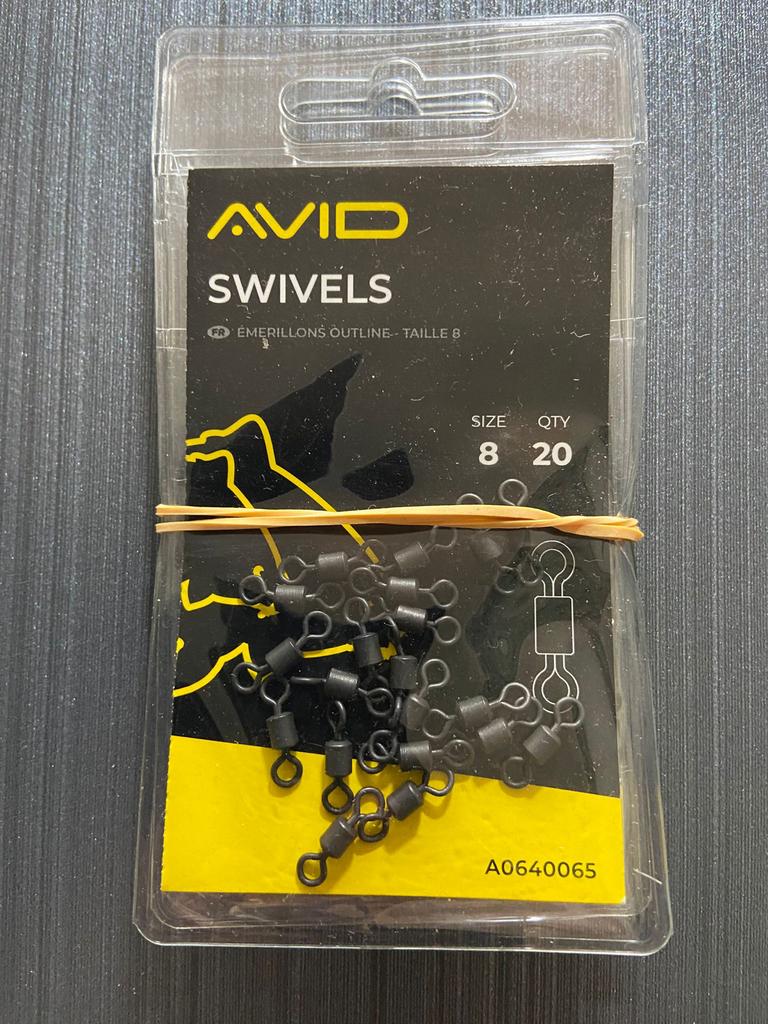 Avid Swivels maat 8, 20 stuks, Ophalen of Verzenden, Nieuw, Overige typen