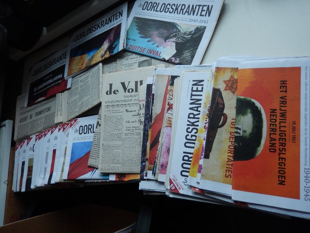 Diverse oorlogskranten (niet compleet), Boeken, Ophalen of Verzenden, Tweede Wereldoorlog, Gelezen