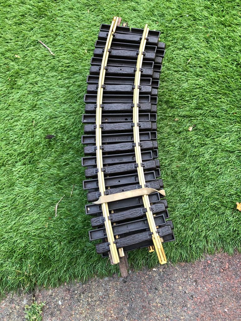 LGB - losse rails / bochten 1100, Gebruikt, Gelijkstroom, Rails, Ophalen of Verzenden