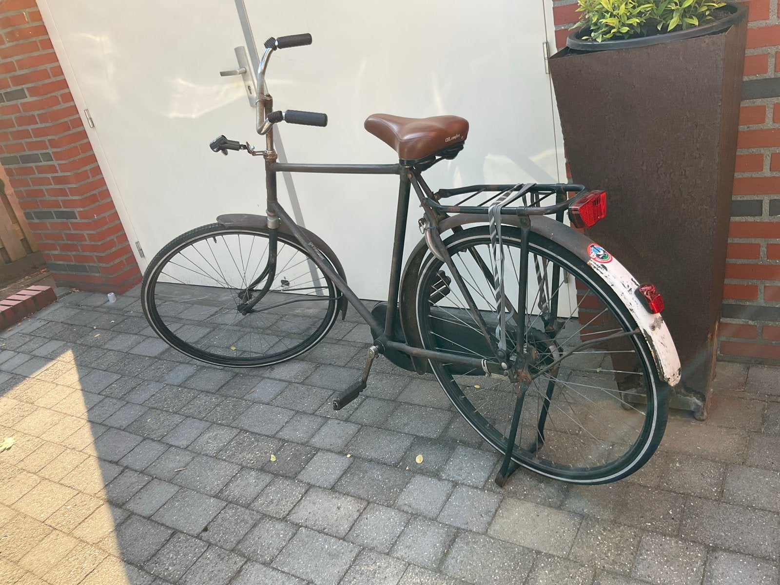 Vintage / antieke opa fiets merk Germaan - Opknapper, Ophalen, Gebruikt, Terugtraprem, Overige merken