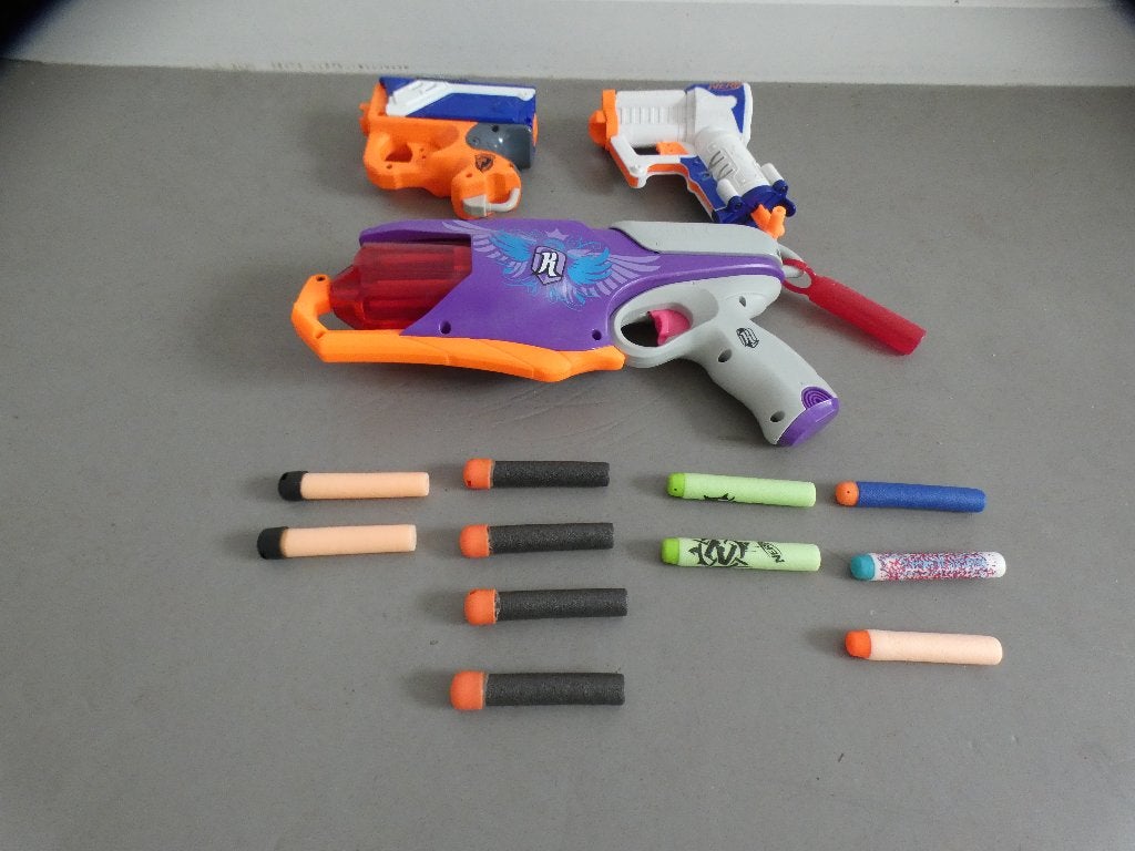 Nerf pistolen, Ophalen, Zo goed als nieuw