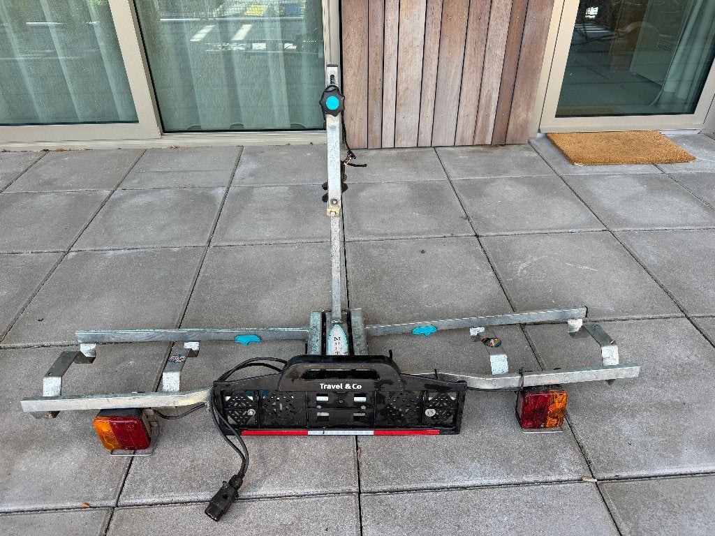 MULTA fietsendrager inklapbaar, Auto diversen, Fietsendragers, Ophalen, Gebruikt, 2 fietsen, Trekhaakdrager
