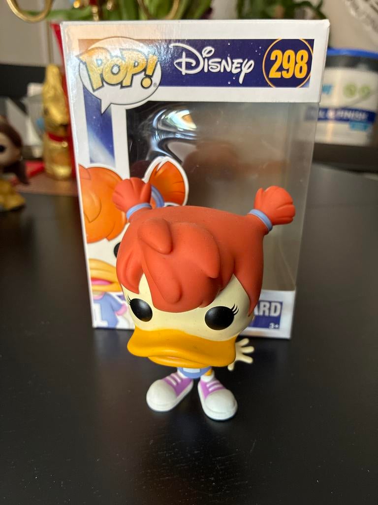 Funko Pop! Disney: Gosalyn Mallard #298 - Darkwing Duck, Ophalen of Verzenden, Overige figuren, Zo goed als nieuw, Beeldje of Figuurtje