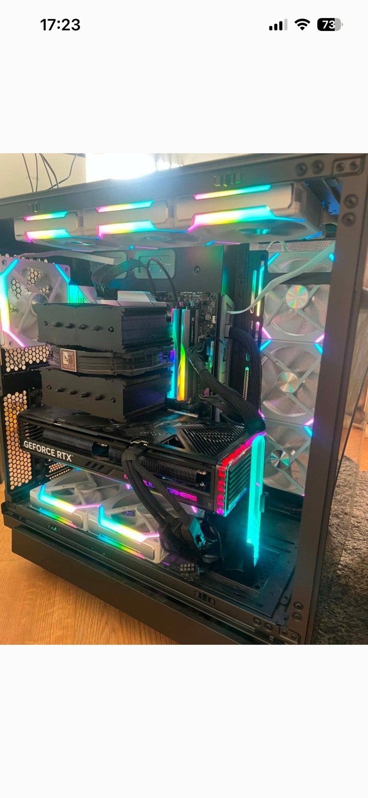 Gaming PC / RTX 4070Ti intel 13700K, Zo goed als nieuw, Gaming, SSD, 4 Ghz of meer