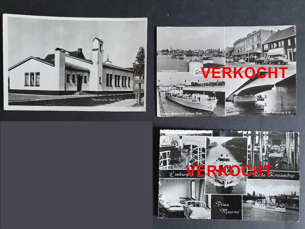 Ansicht Collectie MAASBRACHT, Ophalen of Verzenden, 1960 tot 1980, Limburg