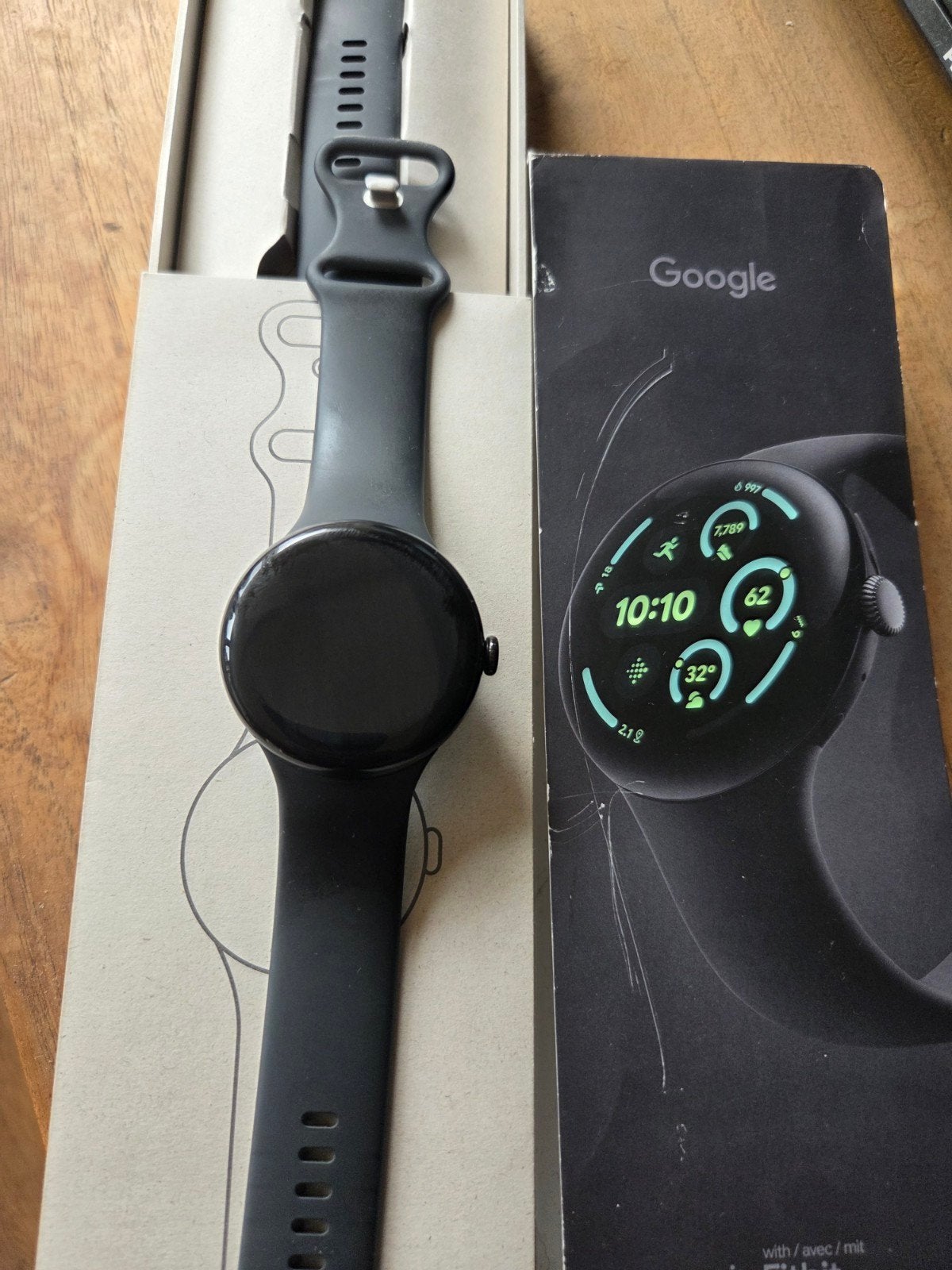 Google Pixel Watch 3 45MM LTE , Als NIEUW  !