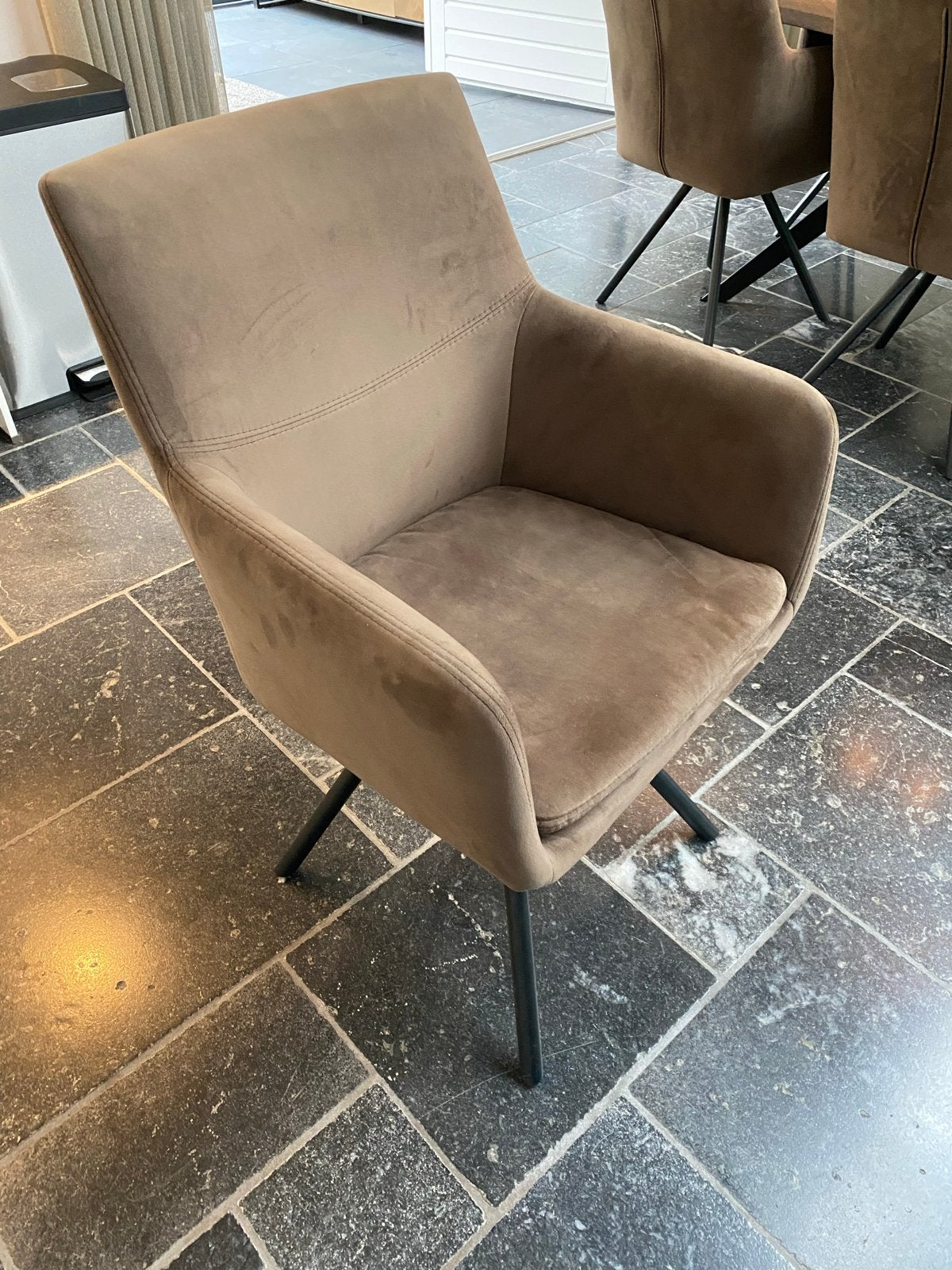 6 eetkamerstoelen, Huis en Inrichting, Ophalen, Zwart, Zo goed als nieuw, Vijf, Zes of meer stoelen
