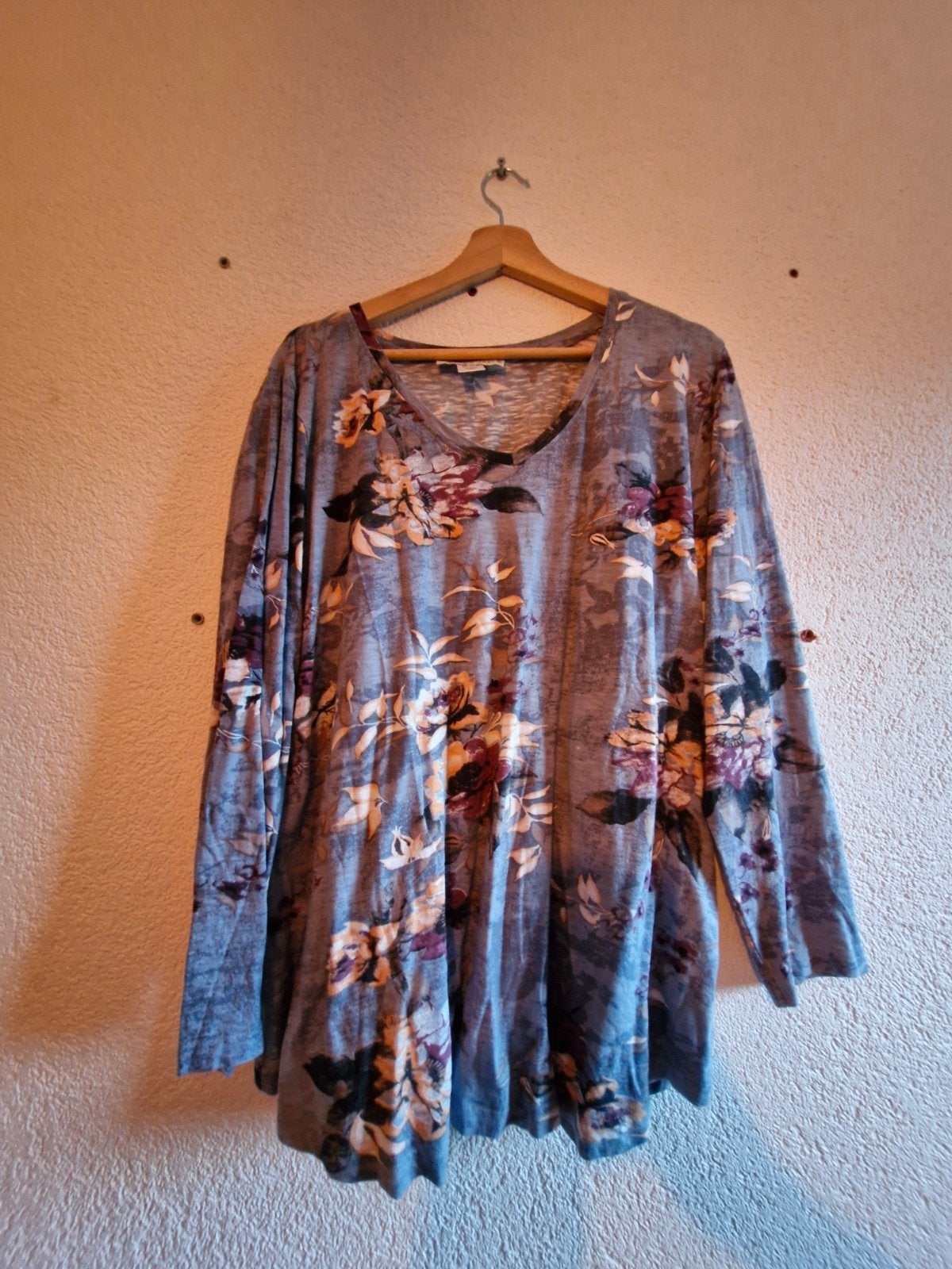 Janet & Joyce Dames Blouse Maat 46 met Bloemenprint, Kleding | Dames, Meerkleurig, Maat 46/48 (XL) of groter, Ophalen of Verzenden