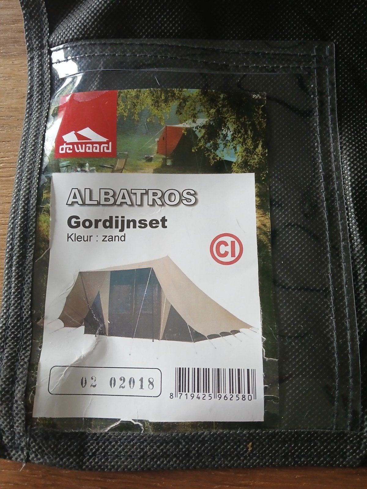Albatros gordijnset.Zandkleur., Ophalen of Verzenden, Nieuw, Tot en met 4