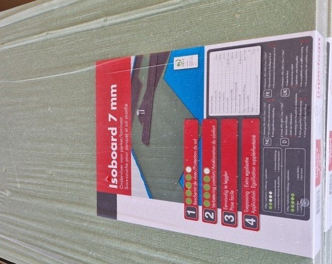 Maclean Isoboard ondervloer 7 mm - Nieuw, 7,52 m² per pak, Overige materialen, 30 cm of meer, 50 tot 150 cm, Overige typen