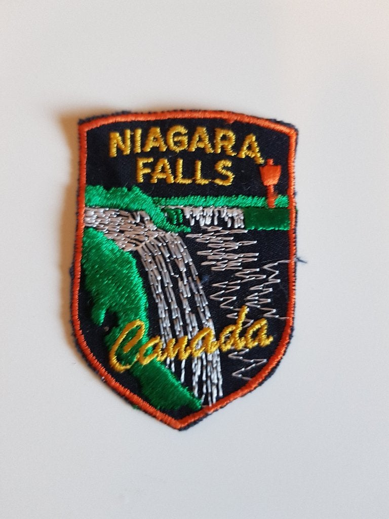 Niagara Falls Canada Geborduurde Patch Applicatie, Verzenden, Gebruikt, Overige applicaties