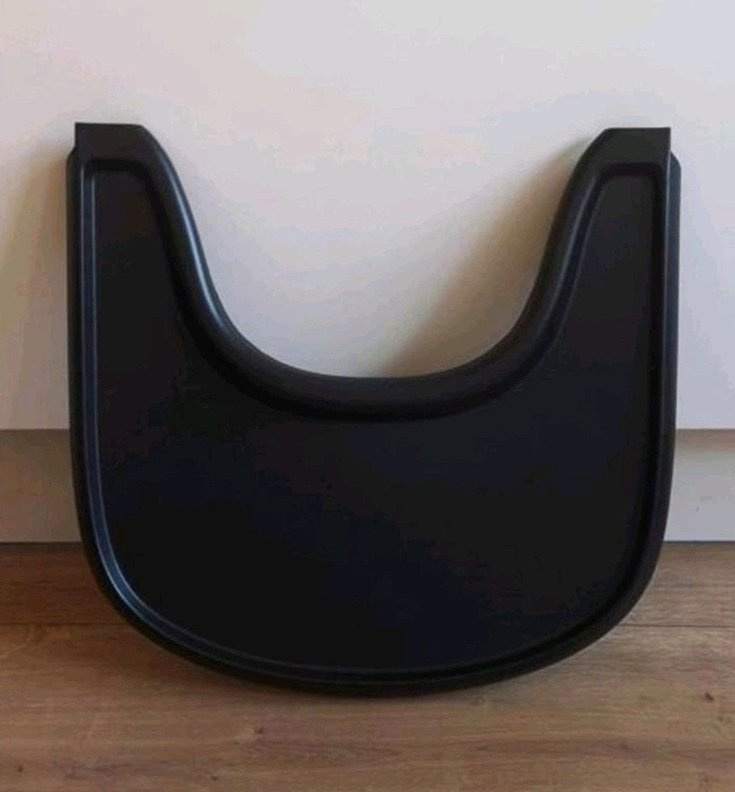 Nieuwe playtray voor Stokke Tripp Trapp stoelen- mat zwart, Ophalen of Verzenden, Nieuw, Meegroeistoel, Afneembaar eetblad