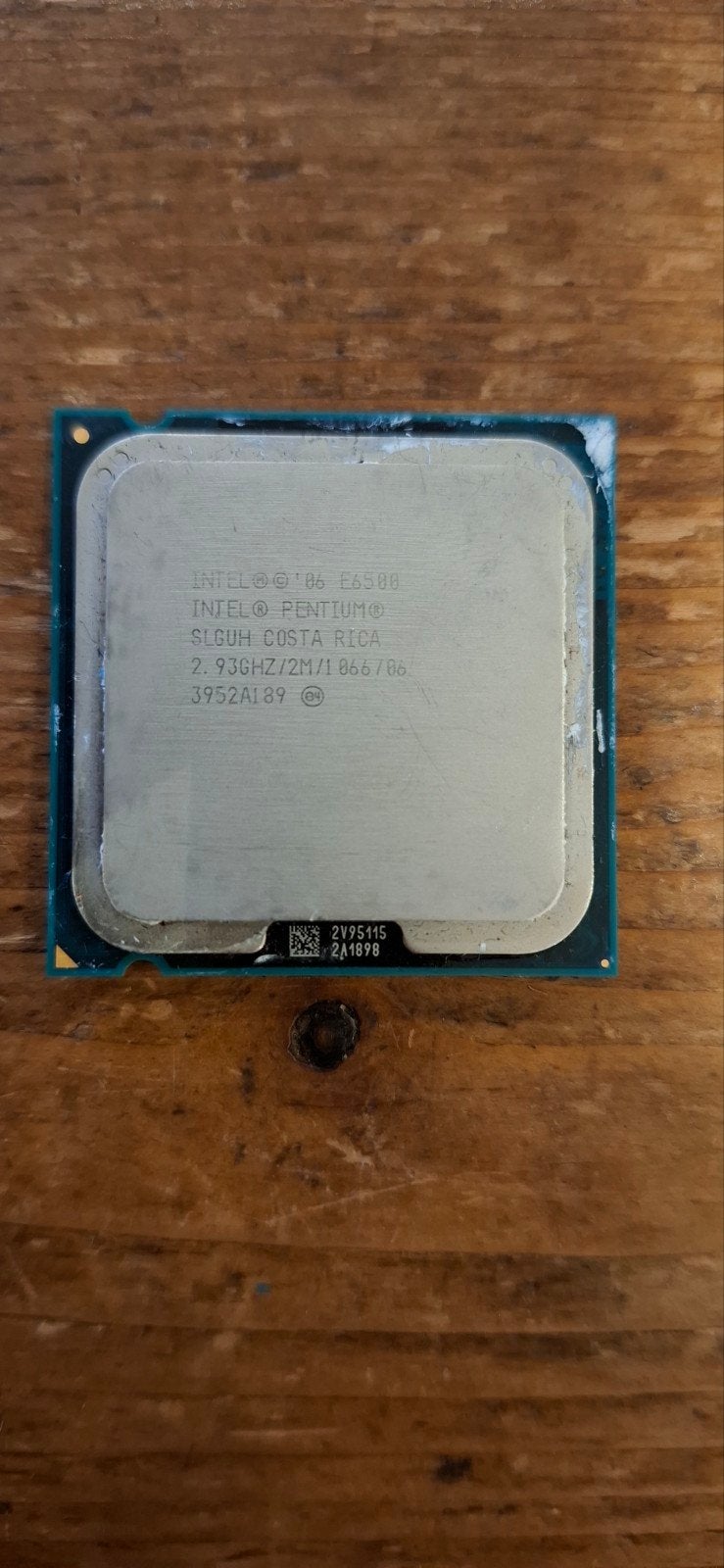 Intel Pentium E6500 Processor 2.93GHz/2M/1066/06, Gebruikt, Intel Pentium E6500, LGA 775, 2-core