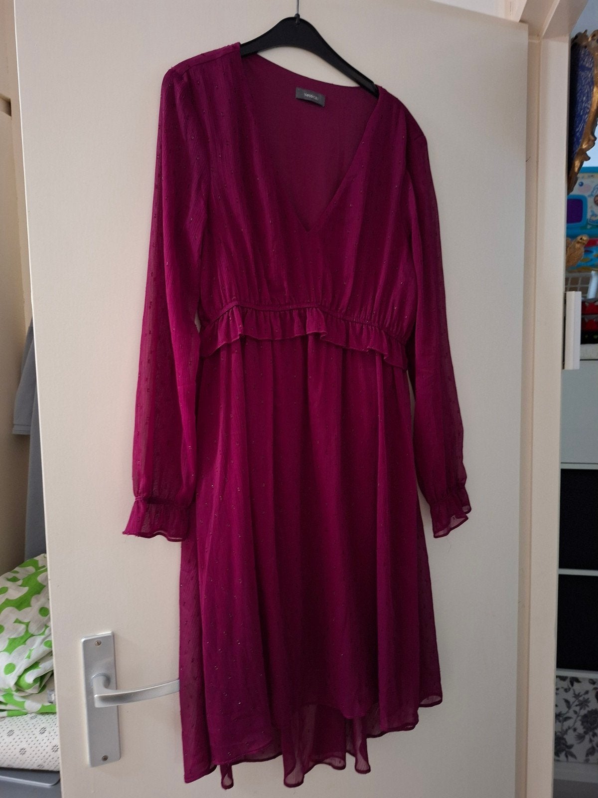 Yessica jurk maat M, Maat 38/40 (M), Yessica, Paars, Ophalen of Verzenden