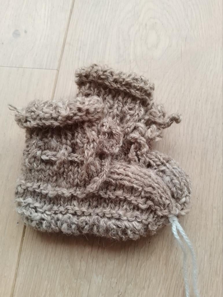 Babyslofjes schapenwol, Kinderen en Baby's, Ophalen of Verzenden, Nieuw, Maat 68, Jongetje of Meisje
