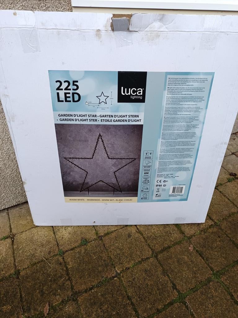 Kerstverlichting ster, Diversen, Kerst, Ophalen, Zo goed als nieuw